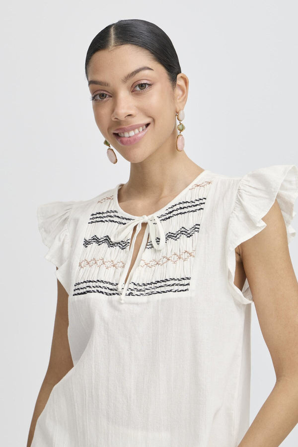 Ipalie Short Sleeve Blouse