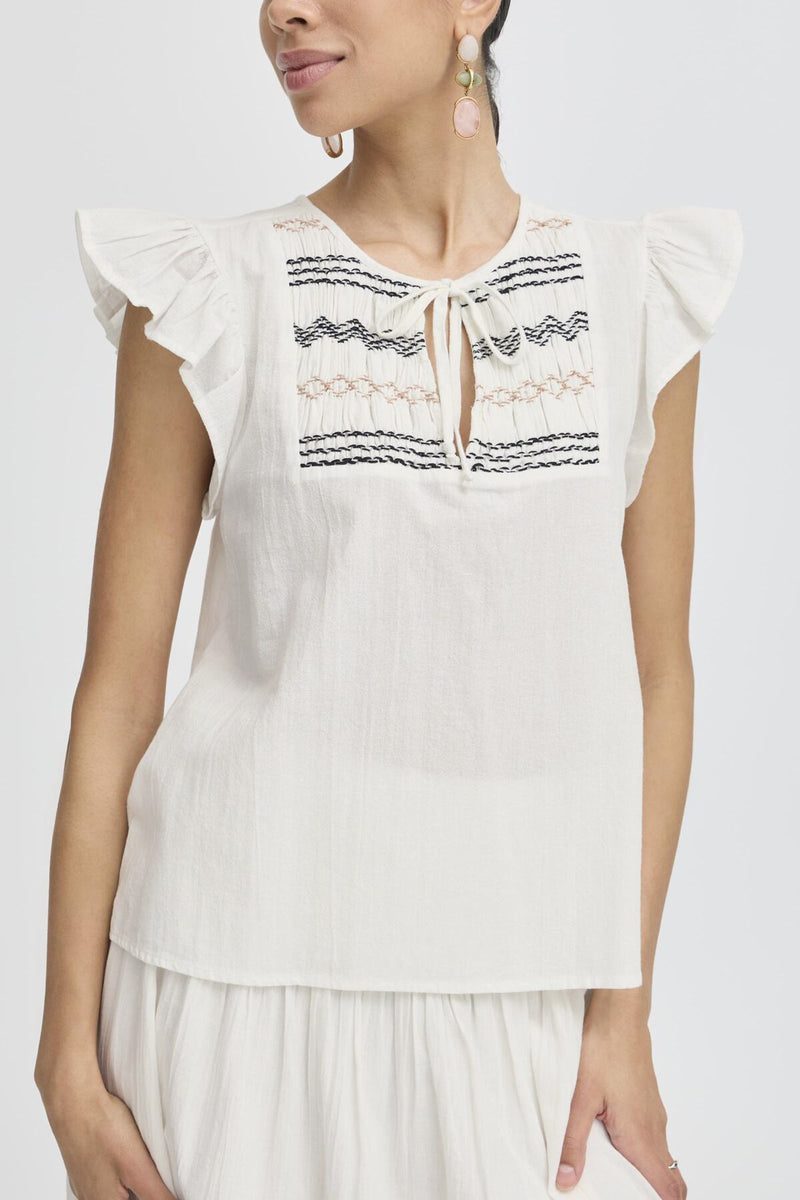 Ipalie Short Sleeve Blouse