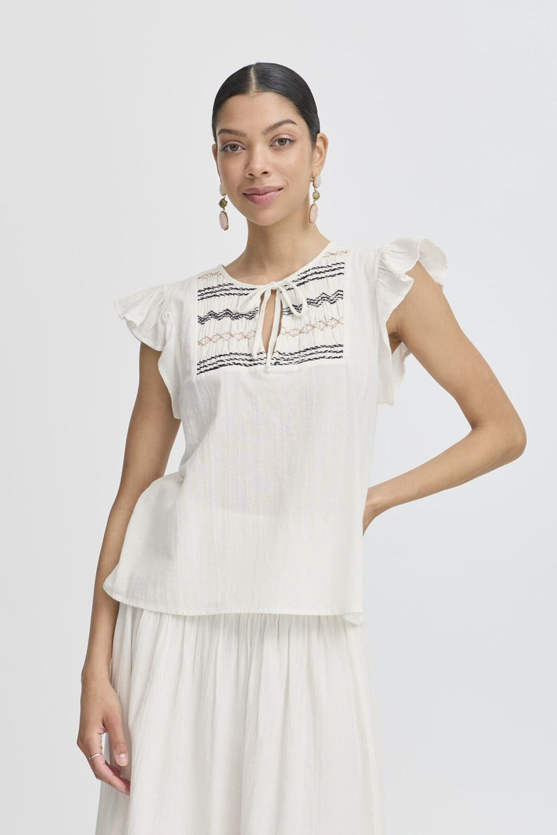 Ipalie Short Sleeve Blouse