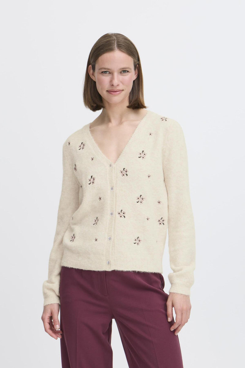 Omea Embroidered Cardigan