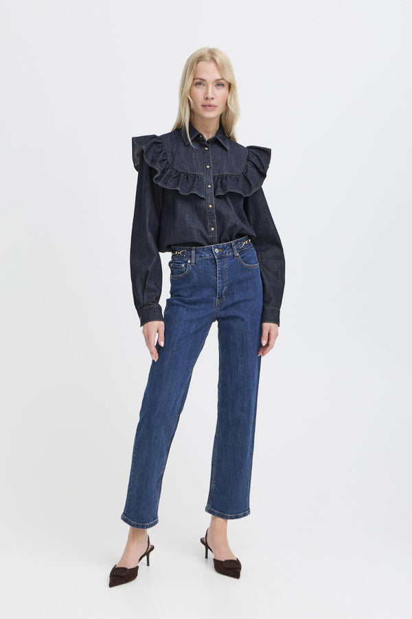 Katine Flounce Shirt