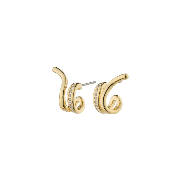 Nadine Gold Plated Earrings