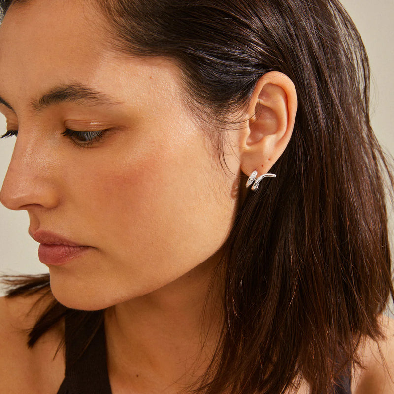 Nadine Silver Plated Earrings