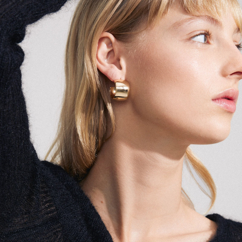 Talulla Gold Plated Hoops