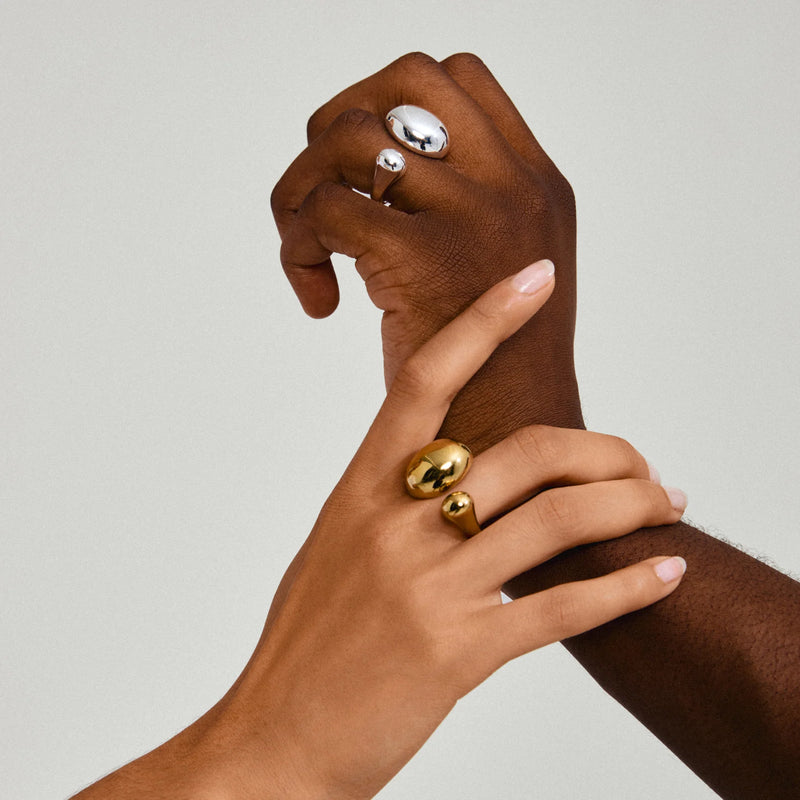 Alvin Gold Plated Ring