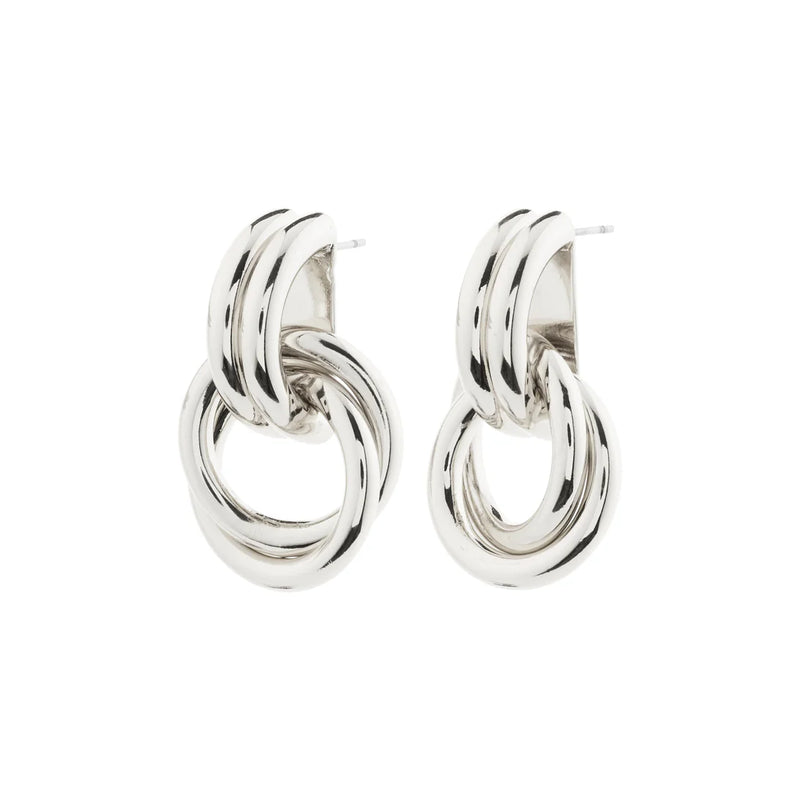 Agni Silver Plated Earrings