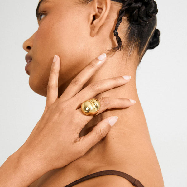 Maddix Gold Plated Ring