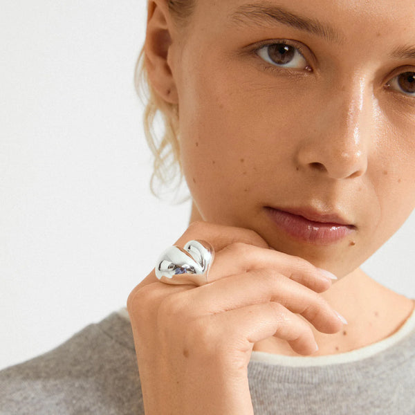 Maddix Silver Plated Ring