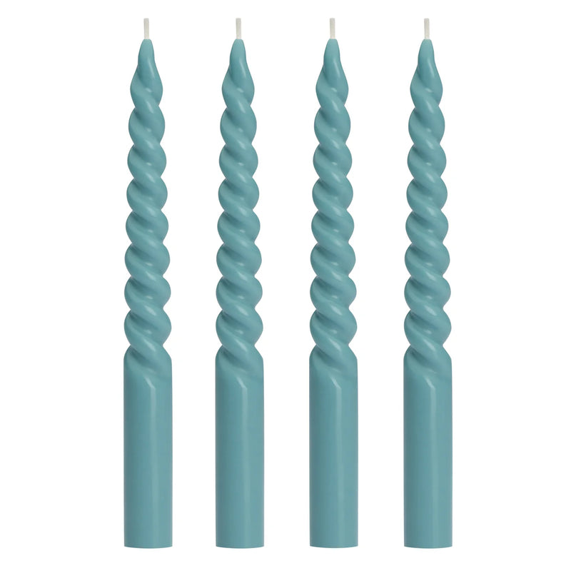 Twisted Taper Four Piece Candle Set