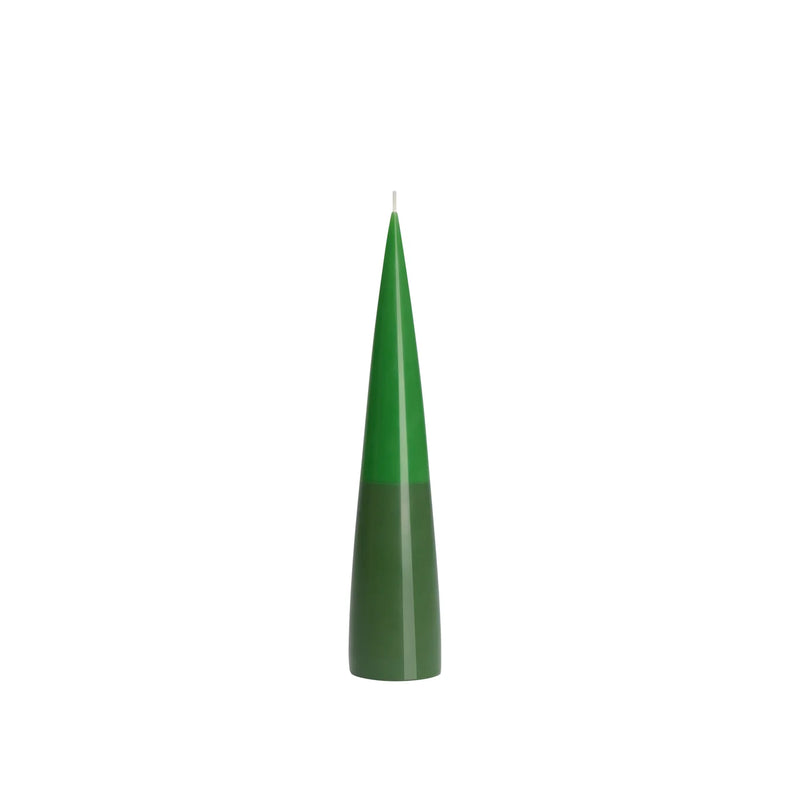 Conical Two-Tone 8h" Candle