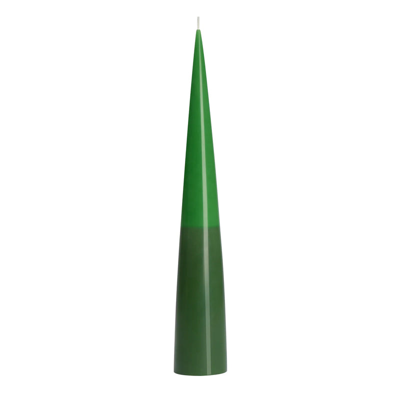 Conical Two-Tone 11.75h" Candle