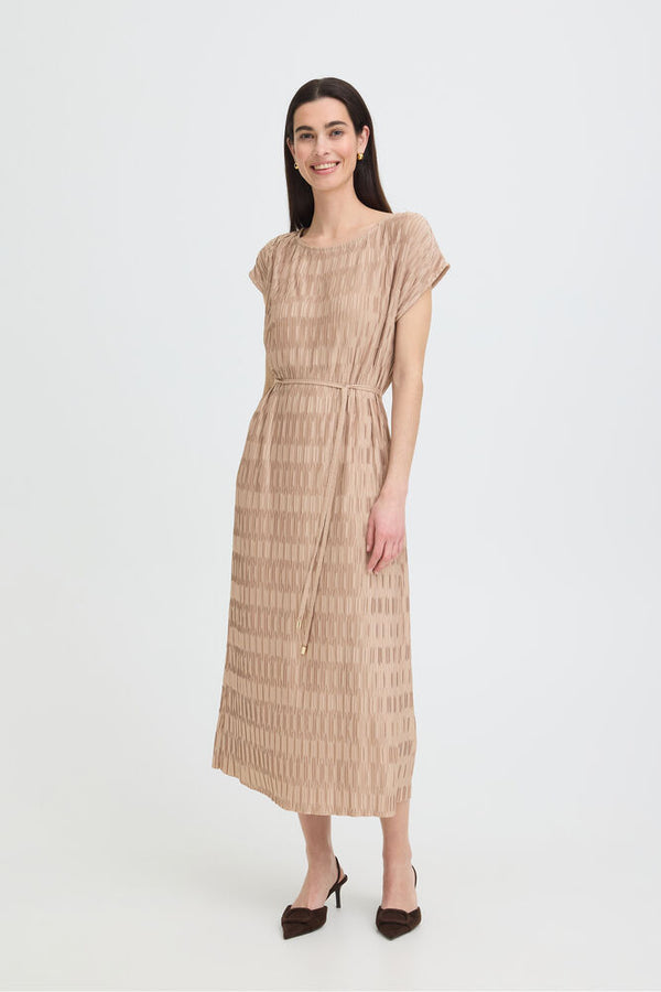 navy layered dress Baltic Born Womens Odette Tiered Dress | Navy + White