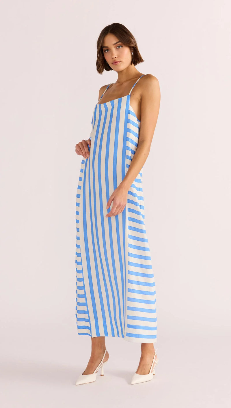 Nimue Stripe Midi Dress