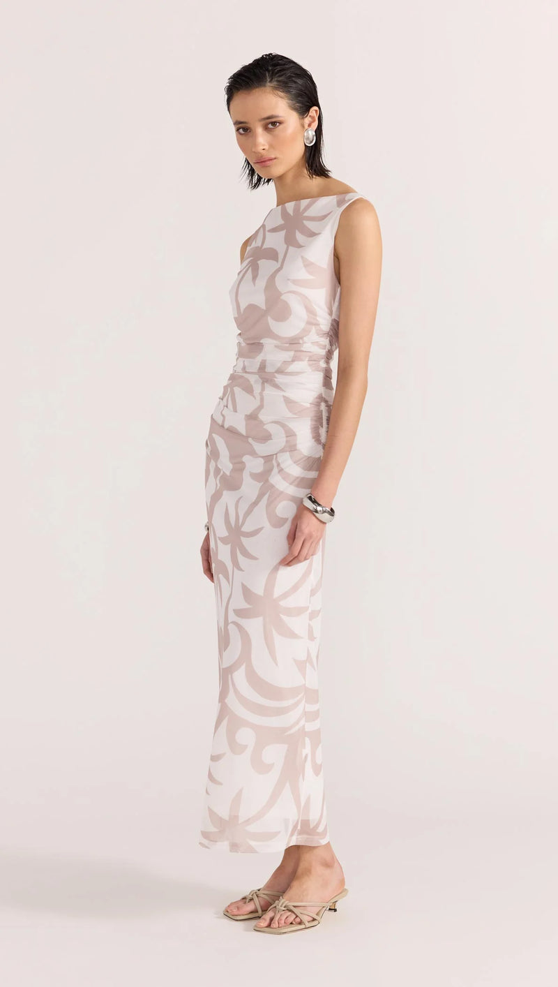 Celeste Mesh Maxi Dress