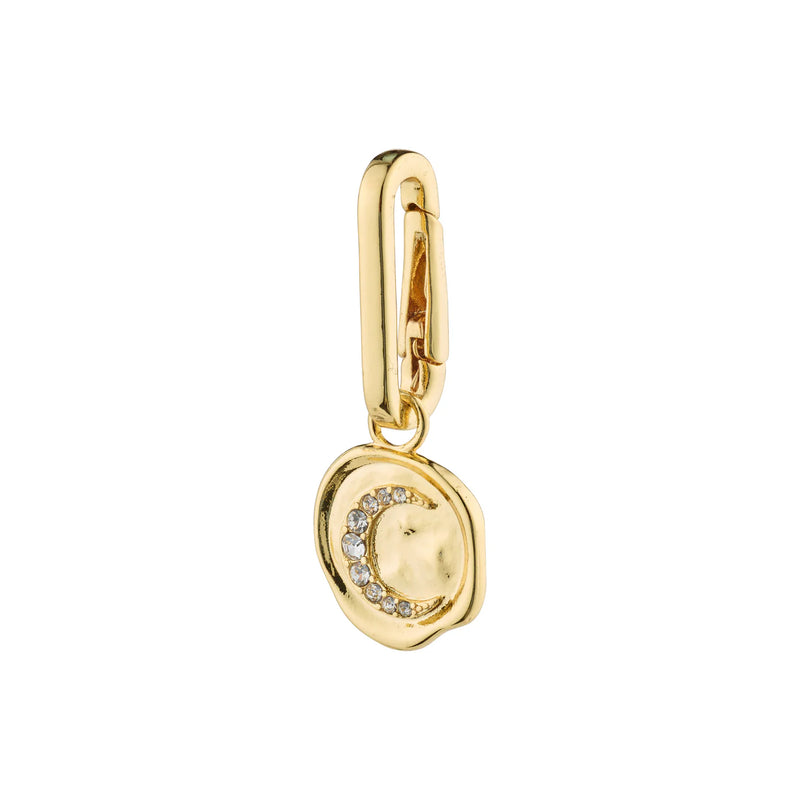 Moon Gold Plated Charm