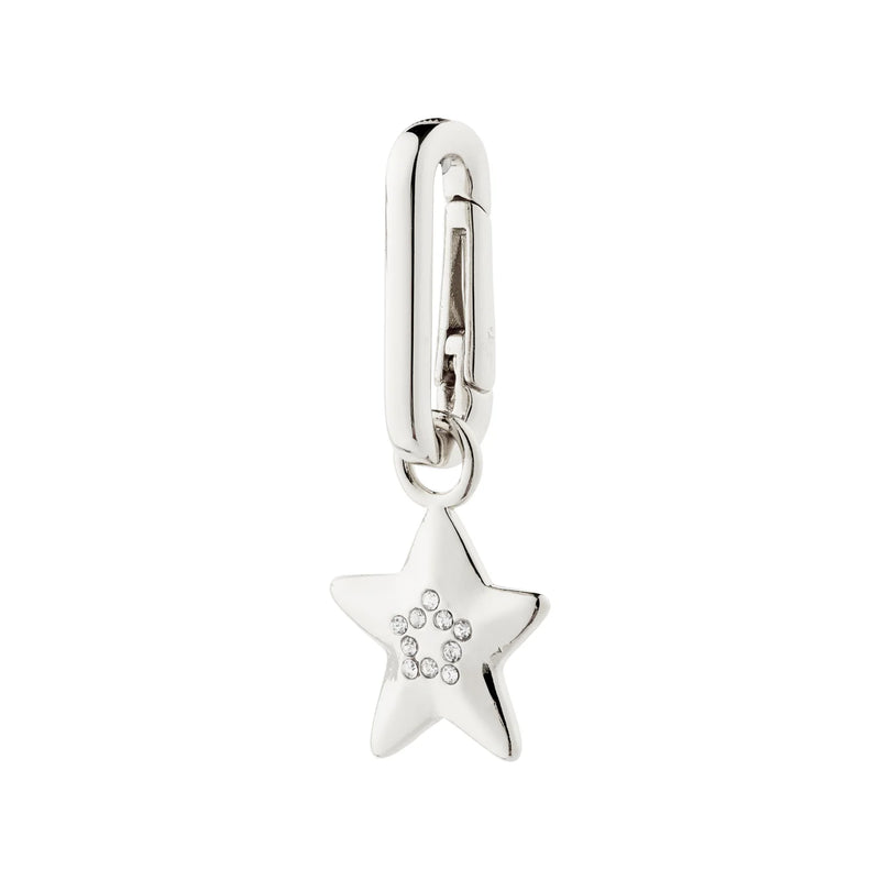 Star Silver Plated Charm