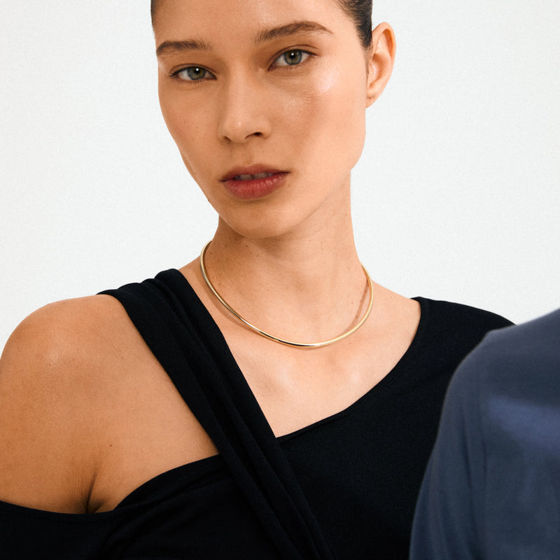 Charm Gold Plated Choker