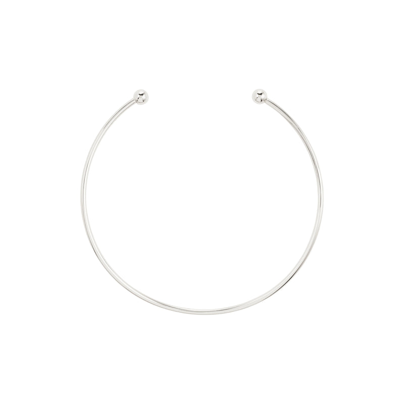 Charm Silver Plated Choker