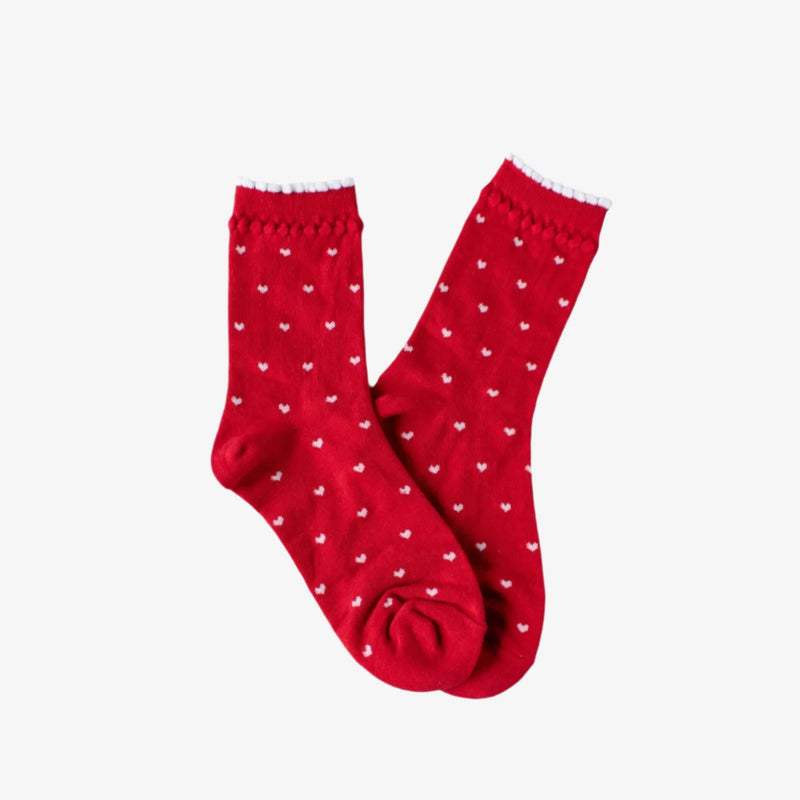 Always Lovely Hearts Socks