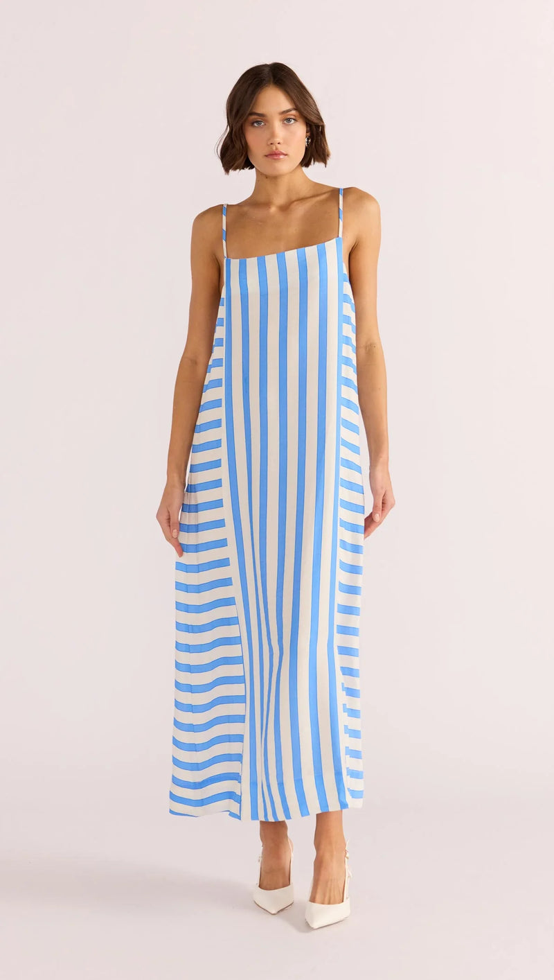 Nimue Stripe Midi Dress