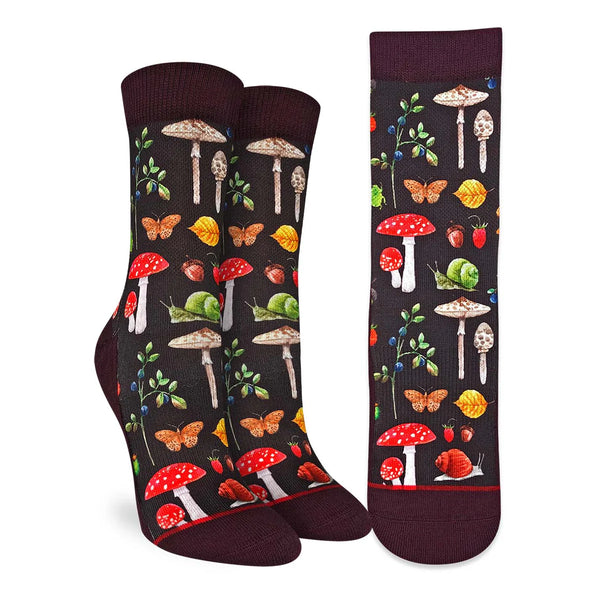 Women's Mushrooms, Snails, and Bugs Socks