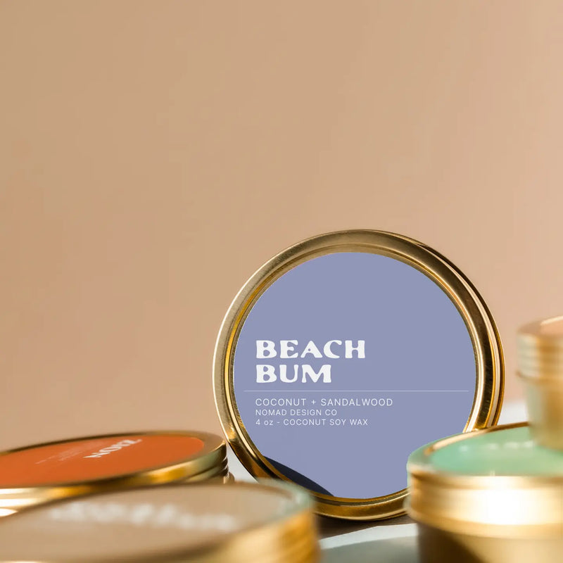 Travel Tin Candle - Beach Bum