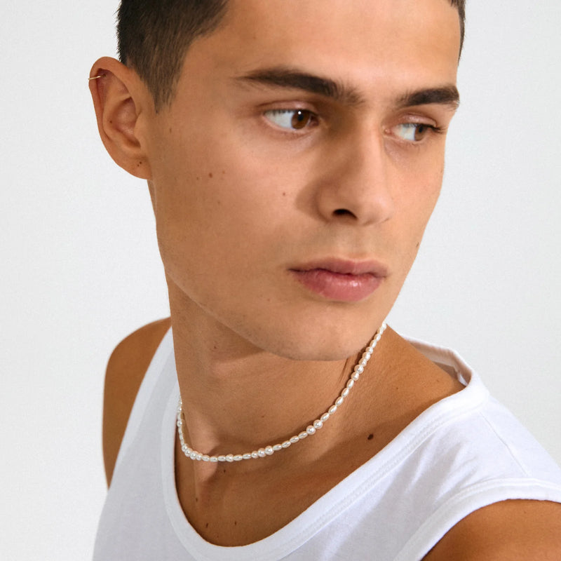 Elliana Gold Plated Pearl Necklace