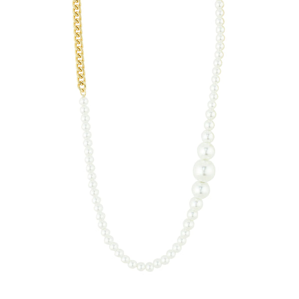 Relando Gold Plated Pearl Necklace