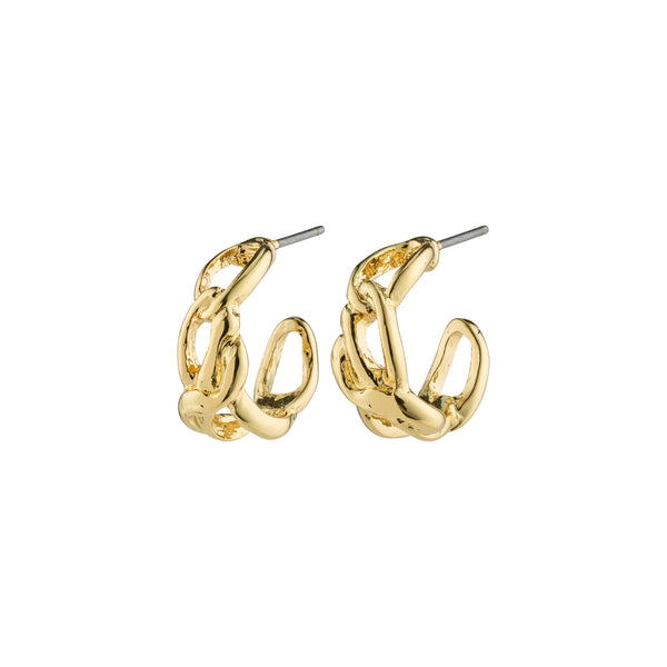 Rani Gold Plated Hoops