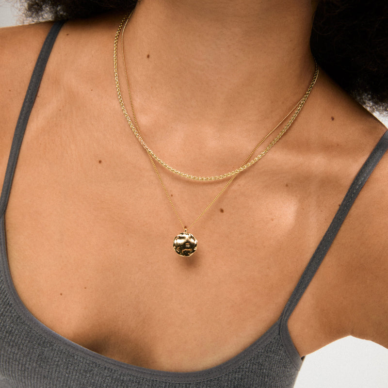 Declan Gold Plated Necklace