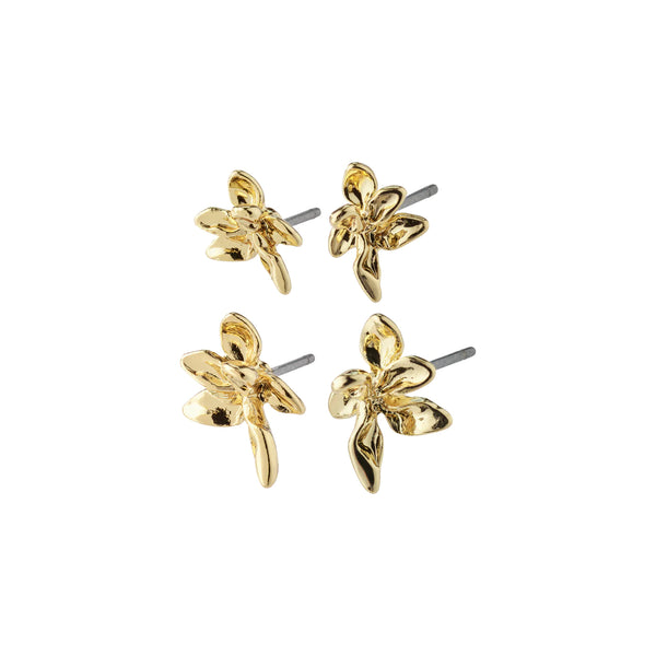Riko Gold Plated Earring Set
