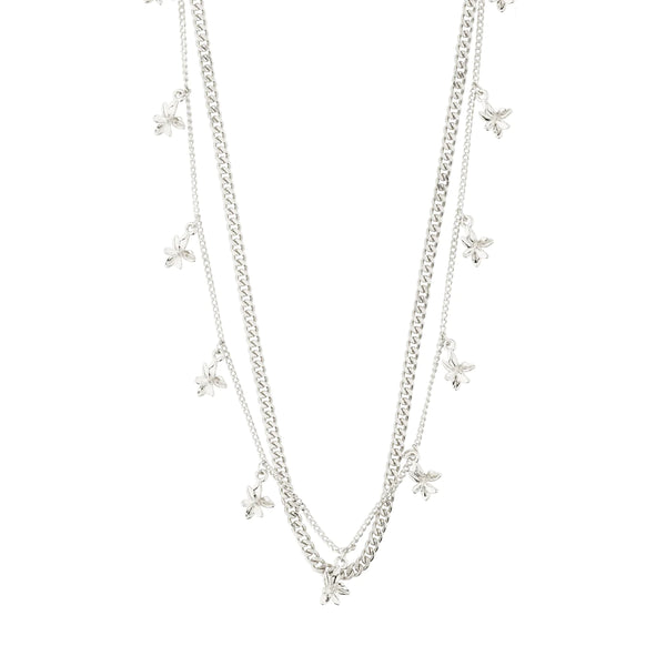 Riko Silver Plated 2-in-1 Necklace Set