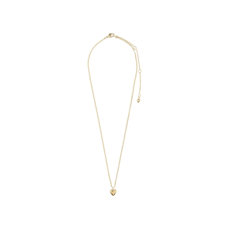 Alaia Gold Plated Waterproof Heart Necklace