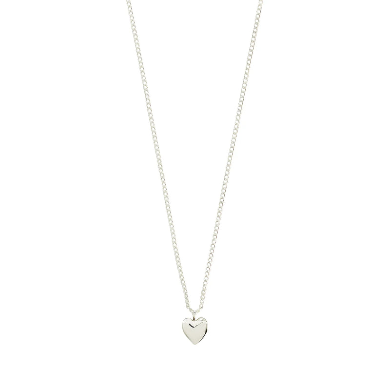 Alaia Silver Plated Heart Necklace