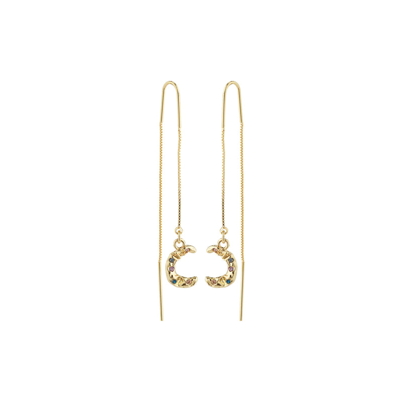 Remy Gold Plated Pull Through Earrings