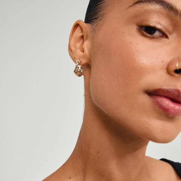Trust Gold Plated Hoops