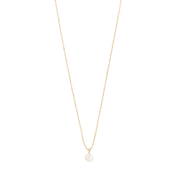 Hadley Gold Plated Pearl Necklace