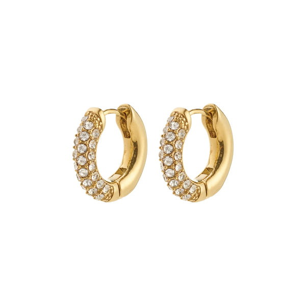 Tatum Gold Plated Waterproof Small Hoops