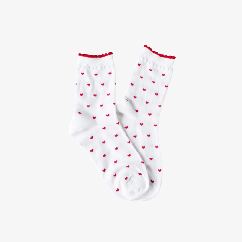 Always Lovely Hearts Socks