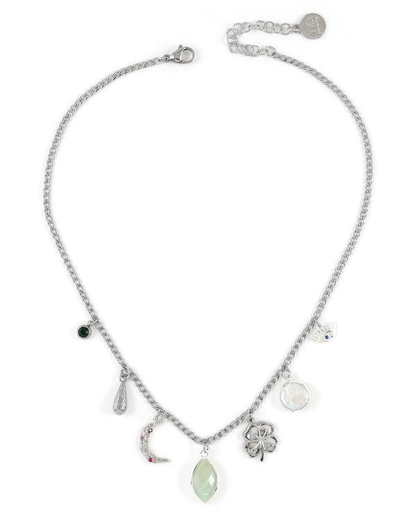 Clover Silver Necklace