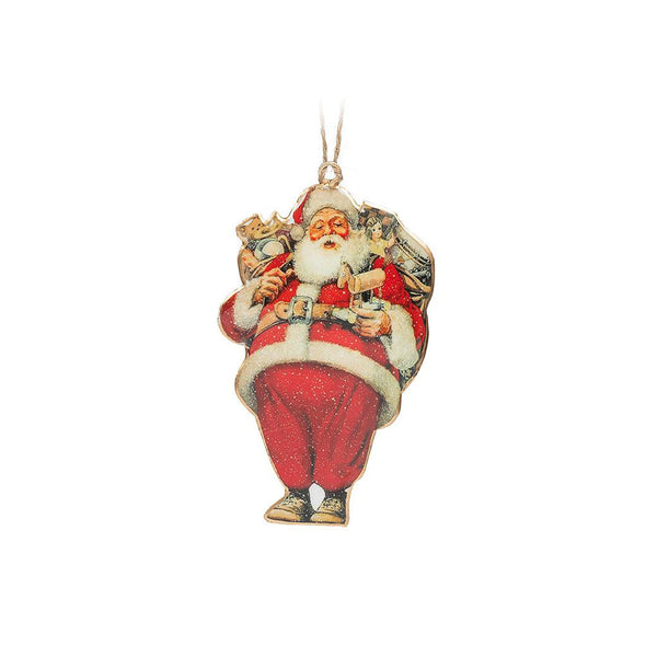Big Belly Santa Ornament