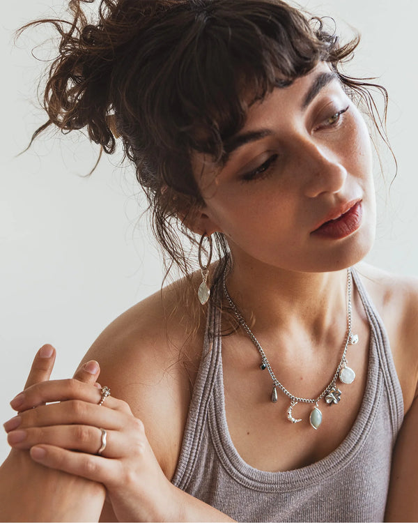 Clover Silver Necklace