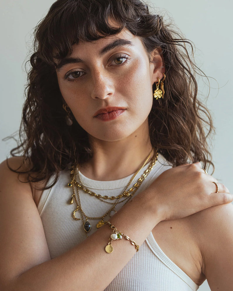 Clover Gold Necklace