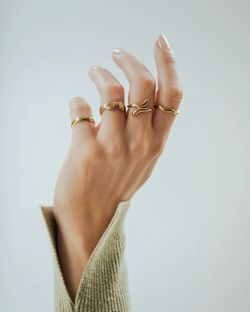 Skin Gold Vermeil Ring