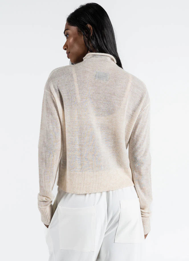 Long Sleeve Mock Neck Sweater