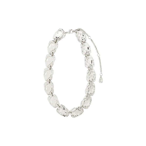 Shift Silver Plated Necklace