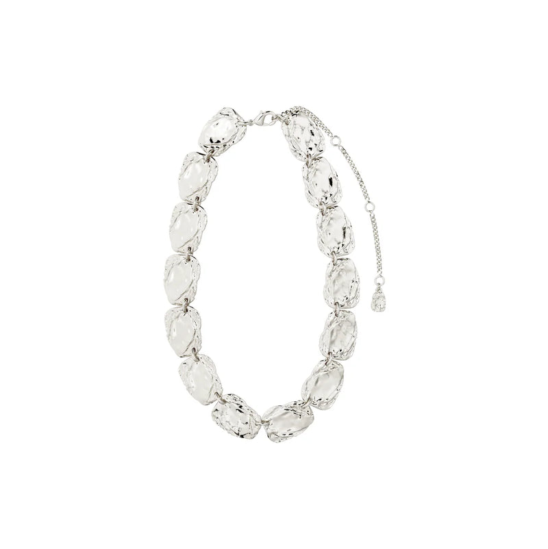 Shift Silver Plated Necklace