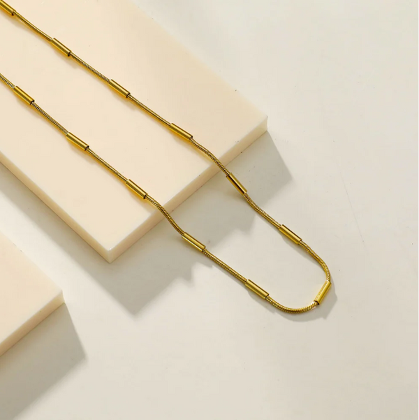 Cyrillia Gold Necklace