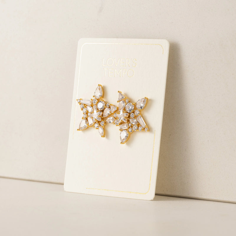 Gold Plated Debut Star Studs