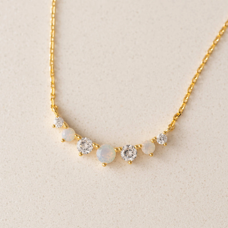 Gold Dewdrop Necklace